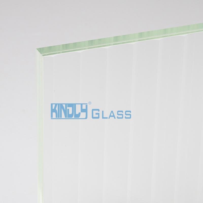 Ultra Clear Nappelite Patterned Laminated Glass